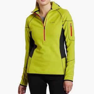 columbia titanium half zip long sleeve